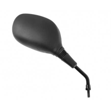 espejo retrovisor derecho tipo oem de plástico negro para manillar