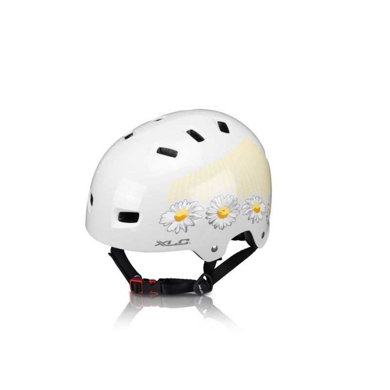 XLC Casco bicicleta ciclismo con 12 agujeros URBAN FLORES BH-C22 2500180093
