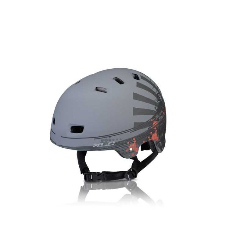 XLC Casco bicicleta ciclismo con 12 agujeros URBAN GRUNGE BH-C22 2500180091
