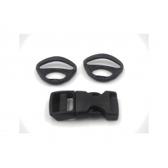 HEBO Juego ajustador y cierre para casco bici CRANK/CORE 1.0 HBR0123