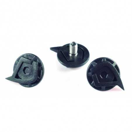 HEBO Replacement set of 3 screws visor screen helmet bike FIBRA/CARBONO HCR0160
