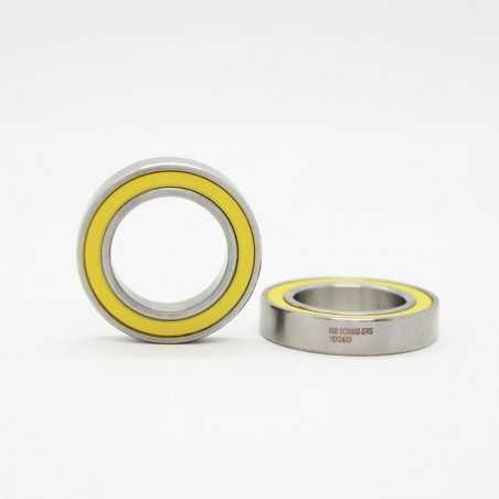 ISB BEARINGS Rodamiento con bola inoxidable hibrido SC6802-2RS 431800
