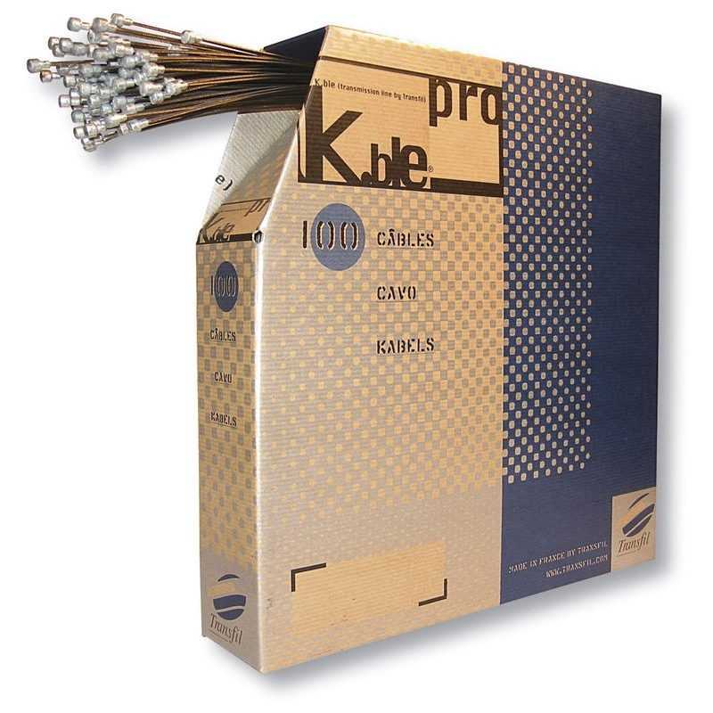 TRANSFIL 100 STAINLESS CABLES FOR BRAKE FOR ROAD shimano 1.5 x 1700 25549