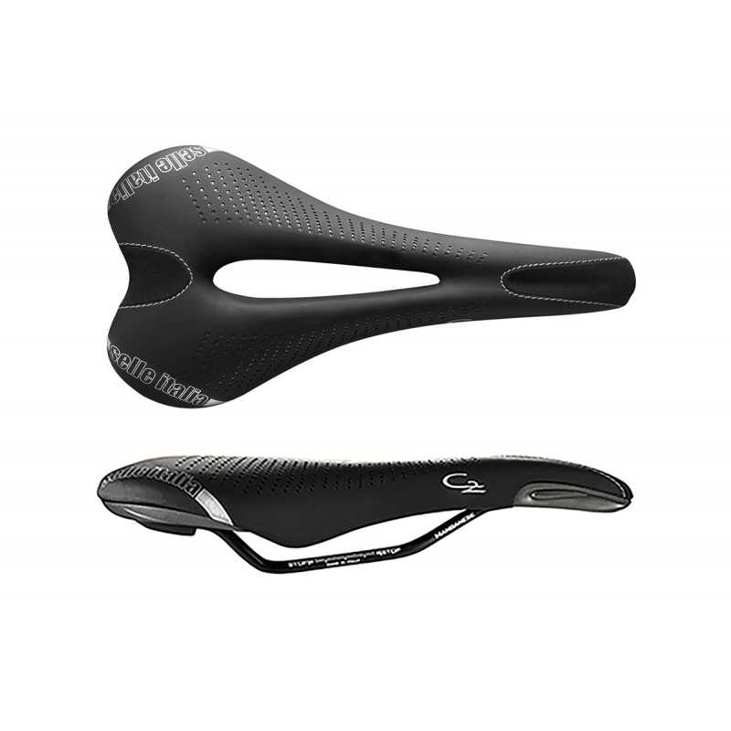 SELLE ITALIA Sillin asiento bicicleta C2 GEL FLOW S2 51382