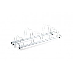 Floor display stand for 5 bicycles