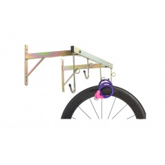 4 bicycles wall display stand