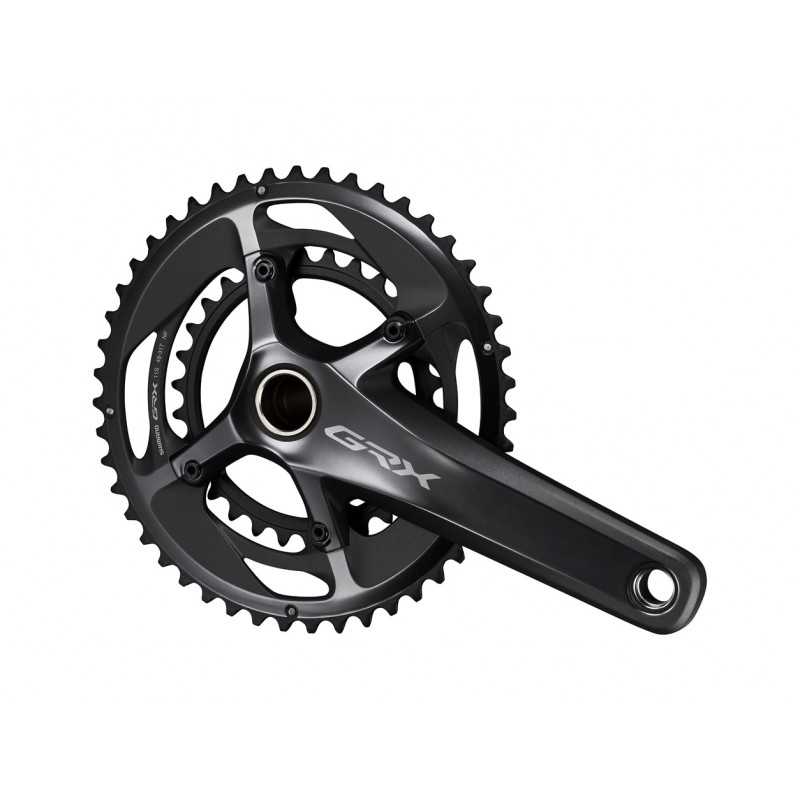 SHIMANO Juego de bielas y platos aluminio GRX FC-RX810-2 GRAVEL 110/80 BCD 172.5 MM 11V 709953