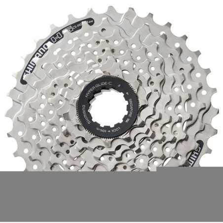 SHIMANO Cassette piñones 8 velocidades CS-HG41 (11-32T) (11/13/15/18/21/24/28/32) 145282