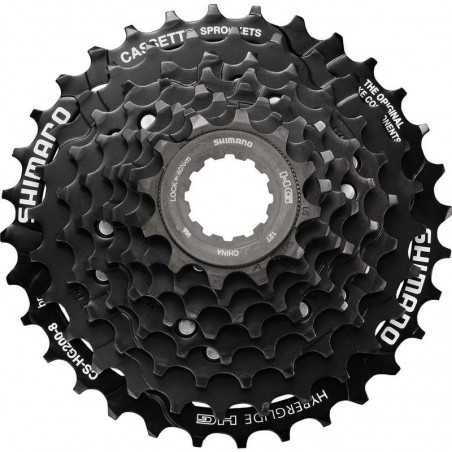 SHIMANO Cassette piñones 8 velocidades CS-HG200 (12-32) (12/14/16/18/21/24/28/32) 145264