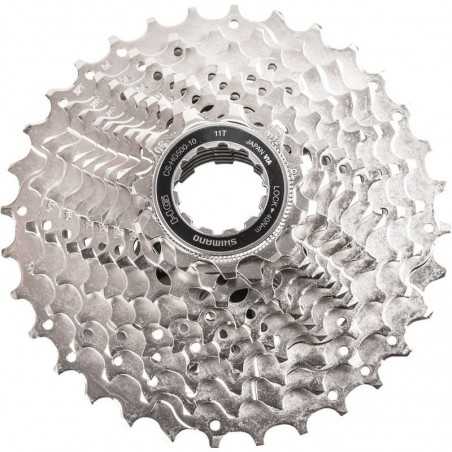 SHIMANO Cassette piñones 10 velocidades CS-HG50 (11-32T) (11/12/14/16/18/20/22/25/28/32) 145267