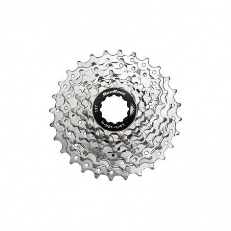 SUN RACE Cassette piñones de níquel 9 velocidades CSR91 (11-28T) 706423