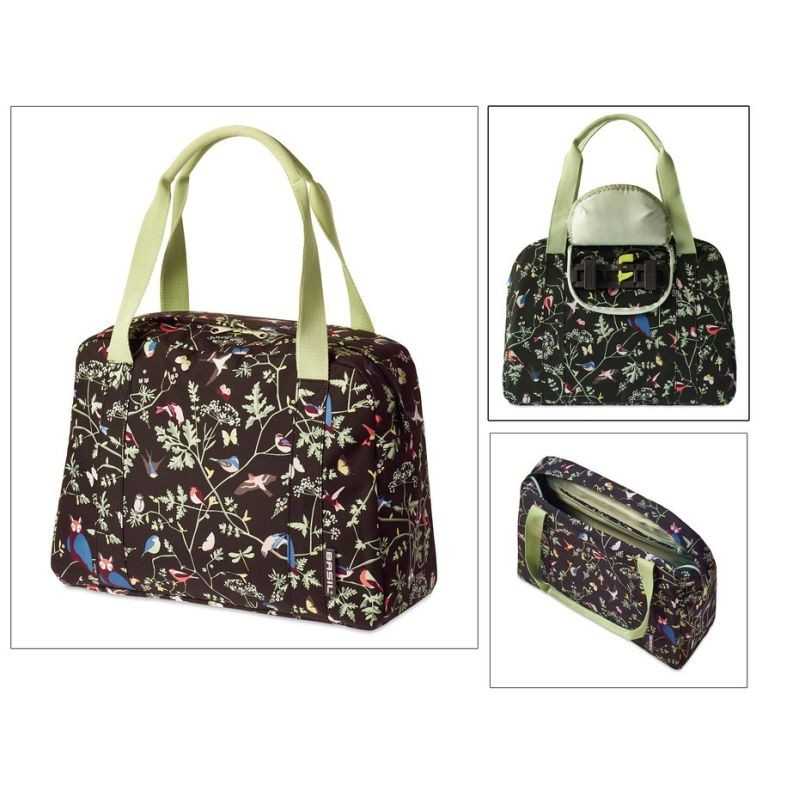BASIL Bolsa de mano trasera impermeable con cremallera WANDERLUST 18L 39X13X30 291027