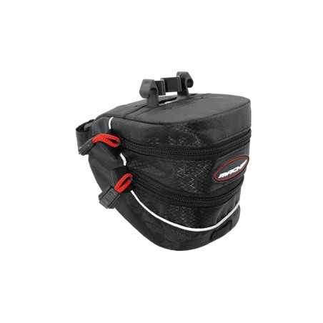 MACH BAG, TOOL CARRIER, BELOW SEAT, QUICK SET-UP WITHOUT SCREWS, 2 ZIPS 108