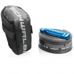 SCHWALBE Bolsa bicicleta para tija sillin carretera con camara y desmontables SV15 703096