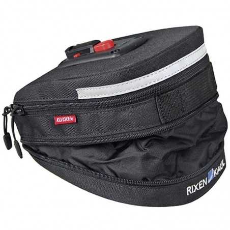 KLICKFIX Bolsa para la tija de bicicleta extensible + adaptador MICRO 200 12x8x19 CM 1,5-2 L 374550