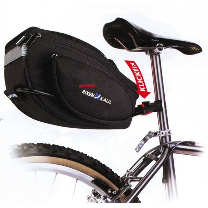 RIXENKAUL Bolsa de sillín + adaptador COUNTOUR MAGNUM 6 L (32x17x22 CM) KLICKFIX 374553