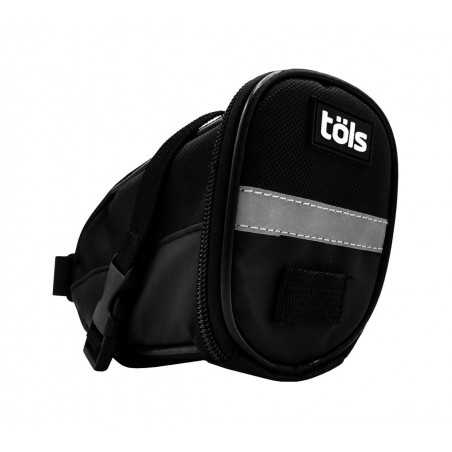 TÖLS Bolsa de sillín fijación a los raíles y con cinta velcro la tija 843657711020VAR