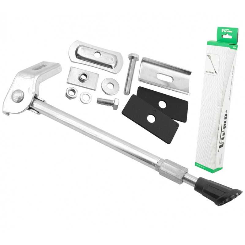 VICMA Caballete pata soporte regulable BTT Acero 79M