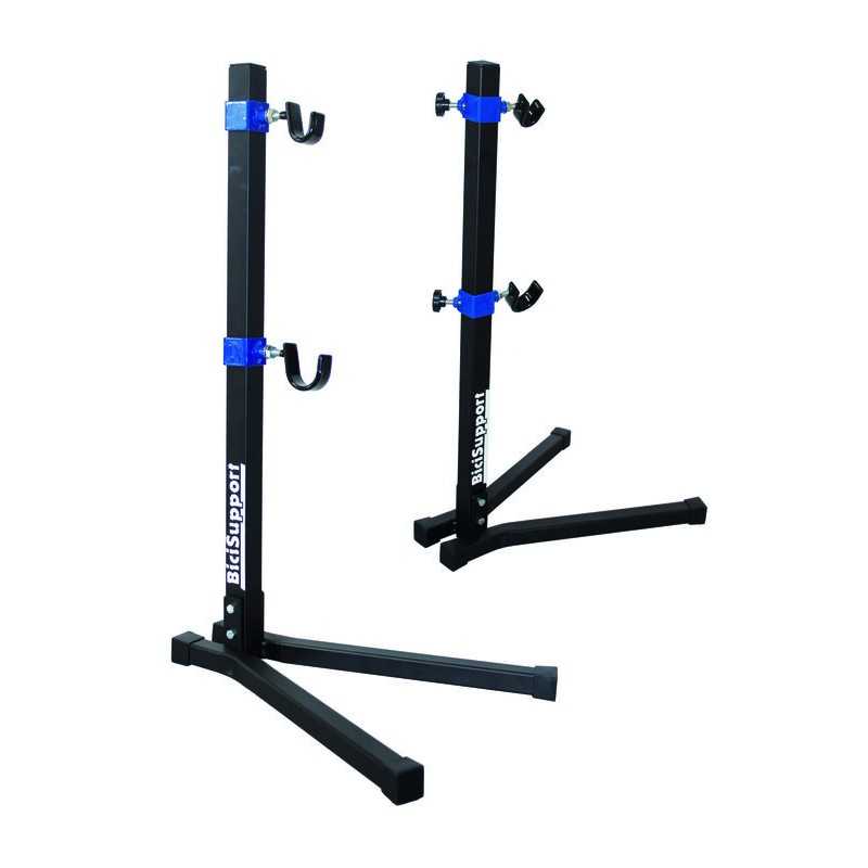 BICISUPPORT Caballete pata soporte regulable vaina trasera aluminio 18-29+FAT BIKE 655100