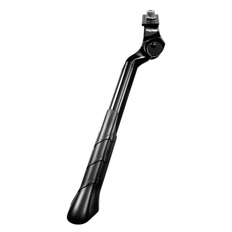 ERGOTEC Soporte pata caballete regulable lateral aluminio para bicicleta EXTREM 26-28" 374023