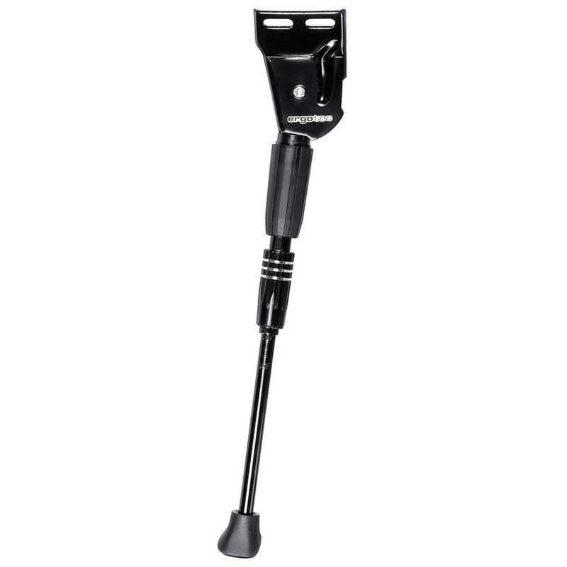 ERGOTEC Soporte pata caballete trasero regulable aluminio para bici DIRECT 24-28" 374027