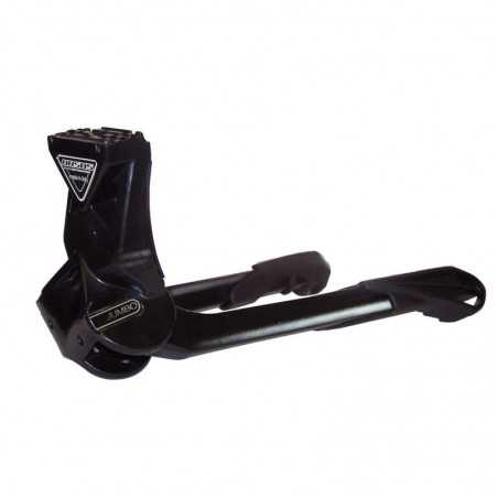 URSUS Soporte pata caballete para bici doble + placa y tornillo JUMBO 28" 300 MM 700844