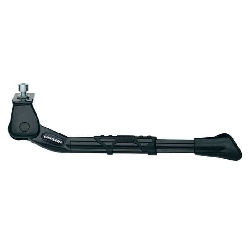 URSUS Soporte pata caballete lateral ajustable de aluminio para bici, montaje directo KING 26-28" 700845