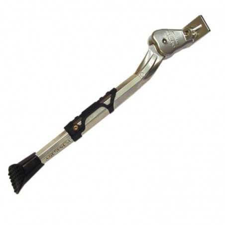 URSUS Soporte pata caballete lateral ajustable de aluminio para bici, montaje directo KING 26-28" 700855