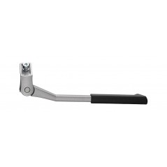 URSUS Soporte pata caballete lateral ajustable de aluminio para bici, montaje directo MOOI 26-28" 700857