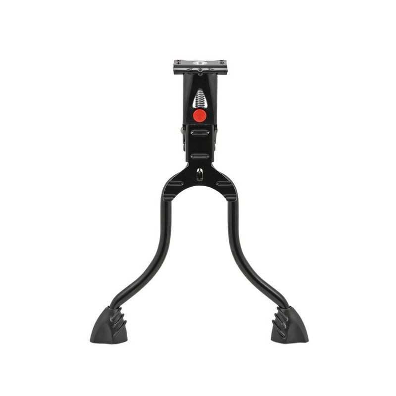 HEBIE Soporte pata caballete doble para bici holandesa REX 30.5 CM 24-29" 701033