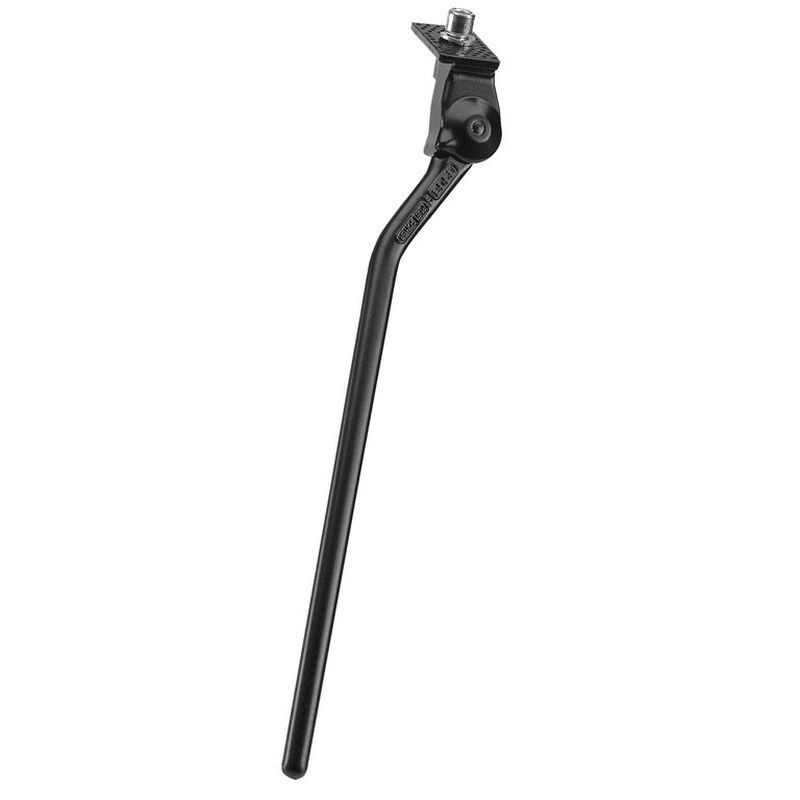 PLETSCHER Soporte pata caballete lateral para bici, montaje directo + bolsa polietileno ESGE 28" 701258