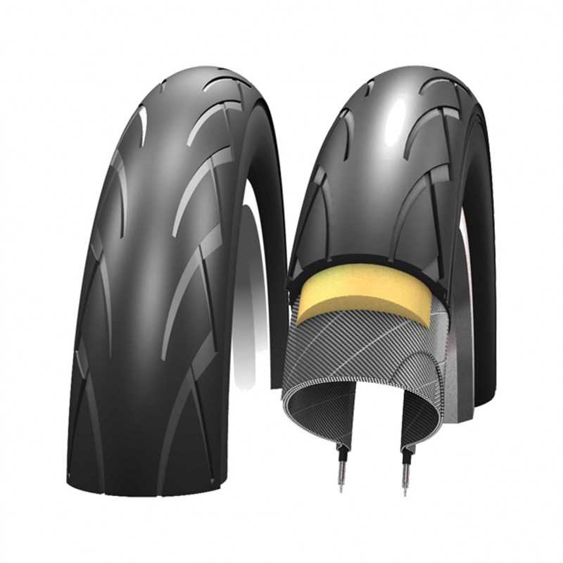 SCHWALBE Rigid tire for bicycle KID PLUS 12x1.75 HS413 ACT PUNCTUREGUARD TWINSKIN 47-203 709269