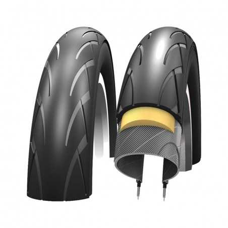 SCHWALBE Rigid tire for bicycle KID PLUS 12x1.75 HS413 ACT PUNCTUREGUARD TWINSKIN 47-203 709269