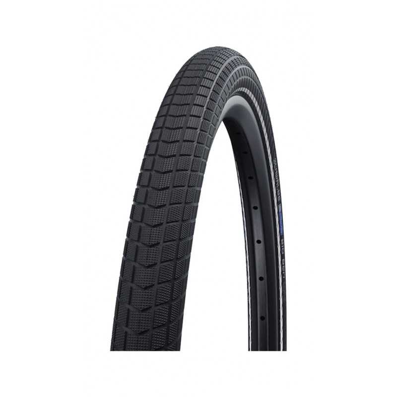 SCHWALBE Cubierta neumatico rigida para bicicleta reflectante BIG BEN PLUS 28x2.15 PERFORMANCE SNAKESKIN GREENGUARD 55-622 70929