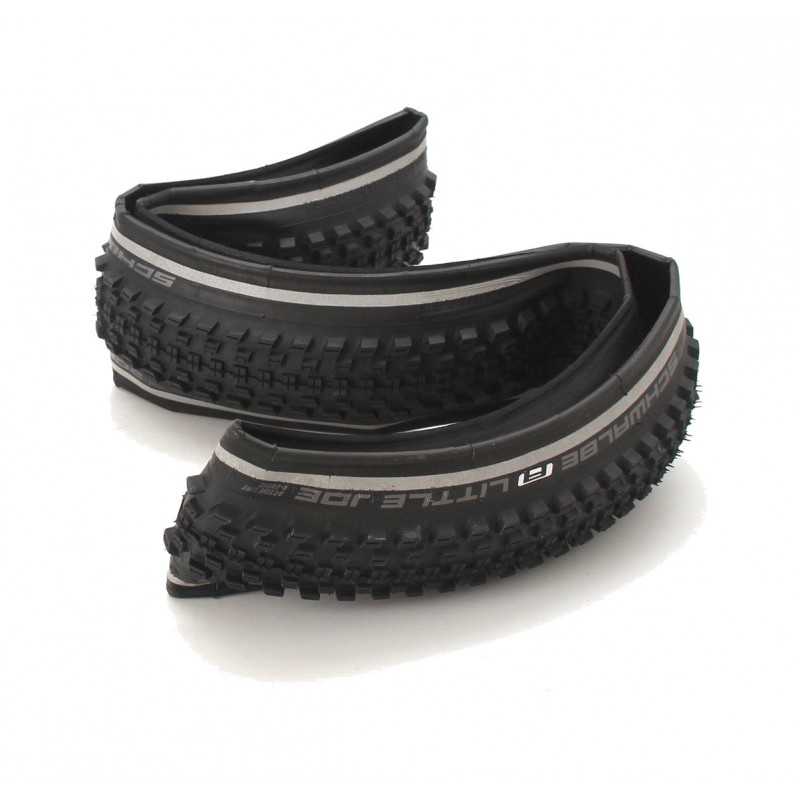 SCHWALBE Reflective folding tire for bicycle LITTLE JOE 20x1.40 HS371A ACTIVE LINE K-GUARD 37-406 709304