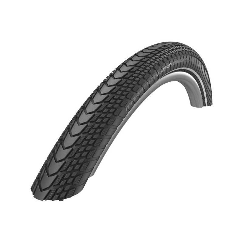 SCHWALBE Cubierta neumatico plegable para bicicleta reflectante MARATHON ALMOTION 28x1.50 HS603 EVO RACEGUARD ADDIX TUBELESS 40-