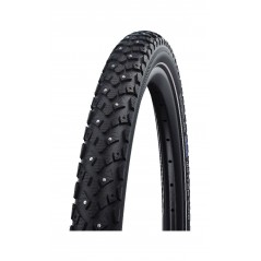 SCHWALBE Cubierta neumatico rigida para bicicleta reflectante WINTER 27.5x2.00 HS396 K-GUARD TWINSKIN 208 CLAVOS 50-584 709777