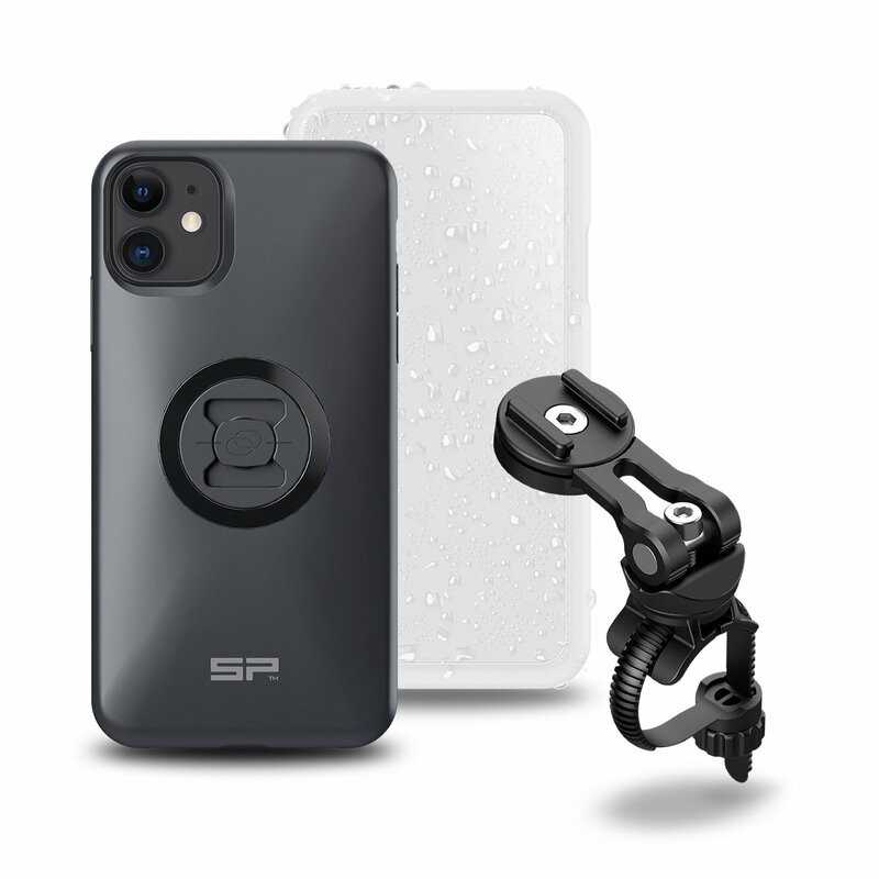 SP CONNECT Pack completo soporte telefono a bicicleta IPHONE 11/XR 63000200