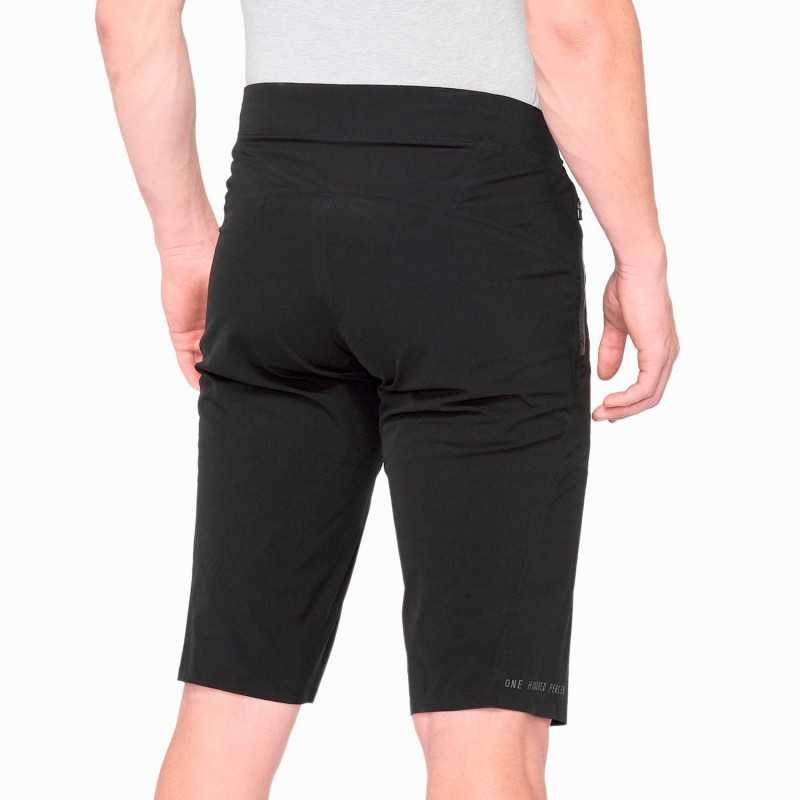 100% Pantalones cortos elásticos con bolsillos de cremallera CELIUM 42210-001-38VAR