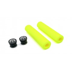 TÖLS Set of silicone bicycle handlebar grips + silicone side caps MTB 843657711105VAR