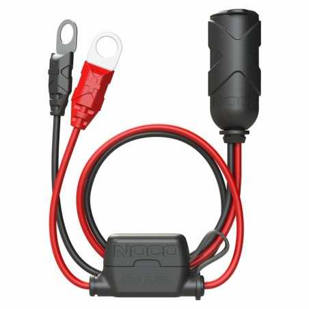 adapter til 12 v-stik med ringkabelsko