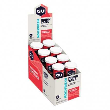 GU Hydration tablets for before, during and after exercise (8 tubes with 12 tablets) strawberry flavor 769493200730-10
