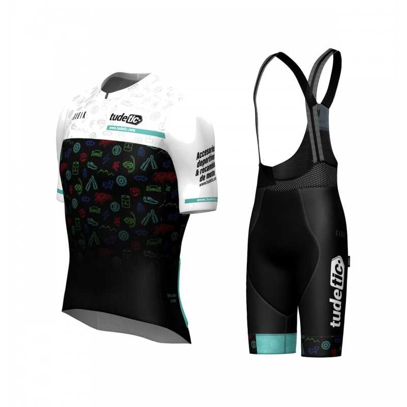 Men's complete jersey and bib shorts kit GOBIK