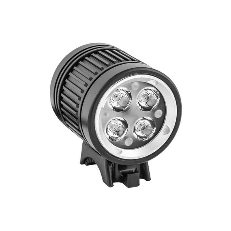 V BIKE Led bicycle front light with rechargeable external battery 1600LUX 96700045