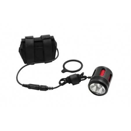V BIKE Luz delantera bicicleta led con batería externa recargable 3000 LUX 96700053