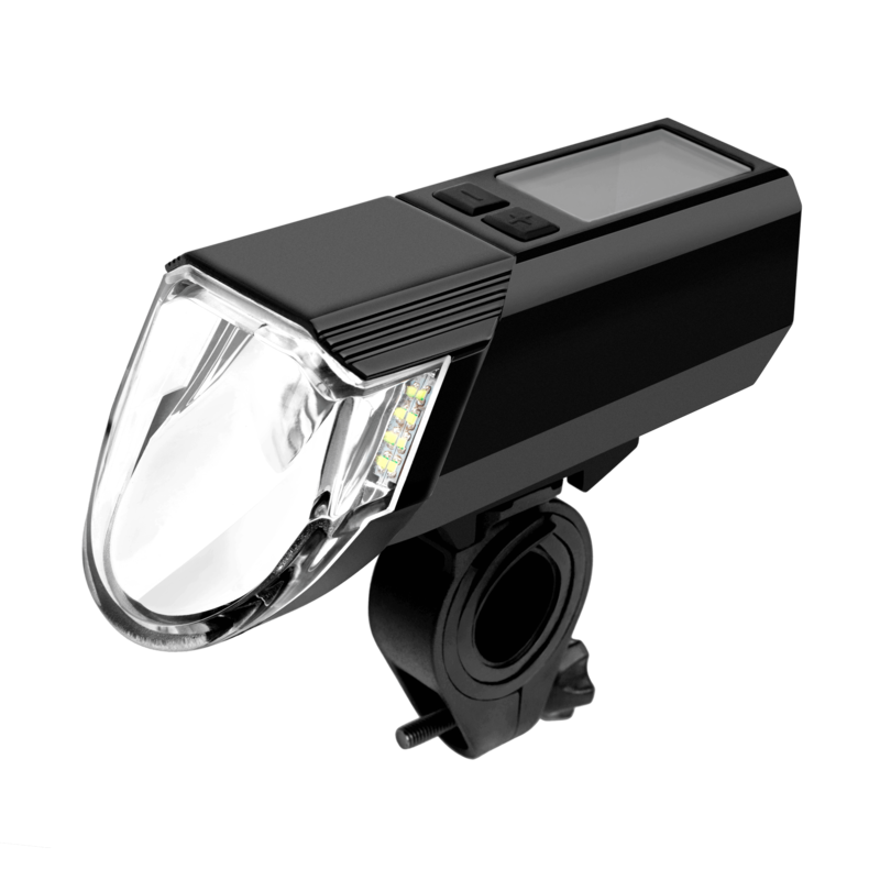 V BIKE Led bicycle front light with powerbank and built-in rechargeable battery 300 LUX USB 96700056