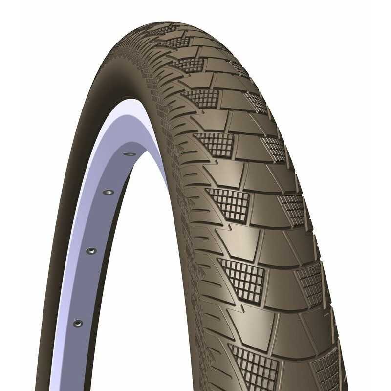 MITAS CUBIERTA NEUMATICO CITYHOPPER V99 28X2.0 BROWN APS + RS 90300220