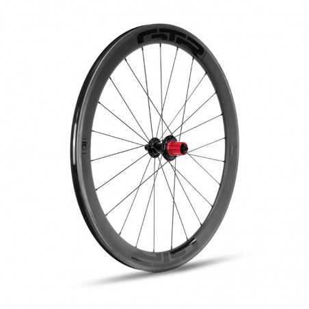 GURPIL Rueda completa trasera de carretera tubeless CARBON GTR 700C 50 MM V-BRAKE SHIMANO 706501