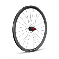 GURPIL Rueda completa trasera de carretera tubeless CARBON GTR 700C 38 MM V-BRAKE SHIMANO 706507