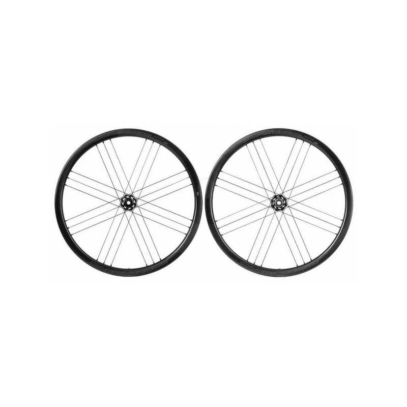 CAMPAGNOLO Tubeless wheelset BORA WTO 33 2WF DARK READY SHIMANO 706929